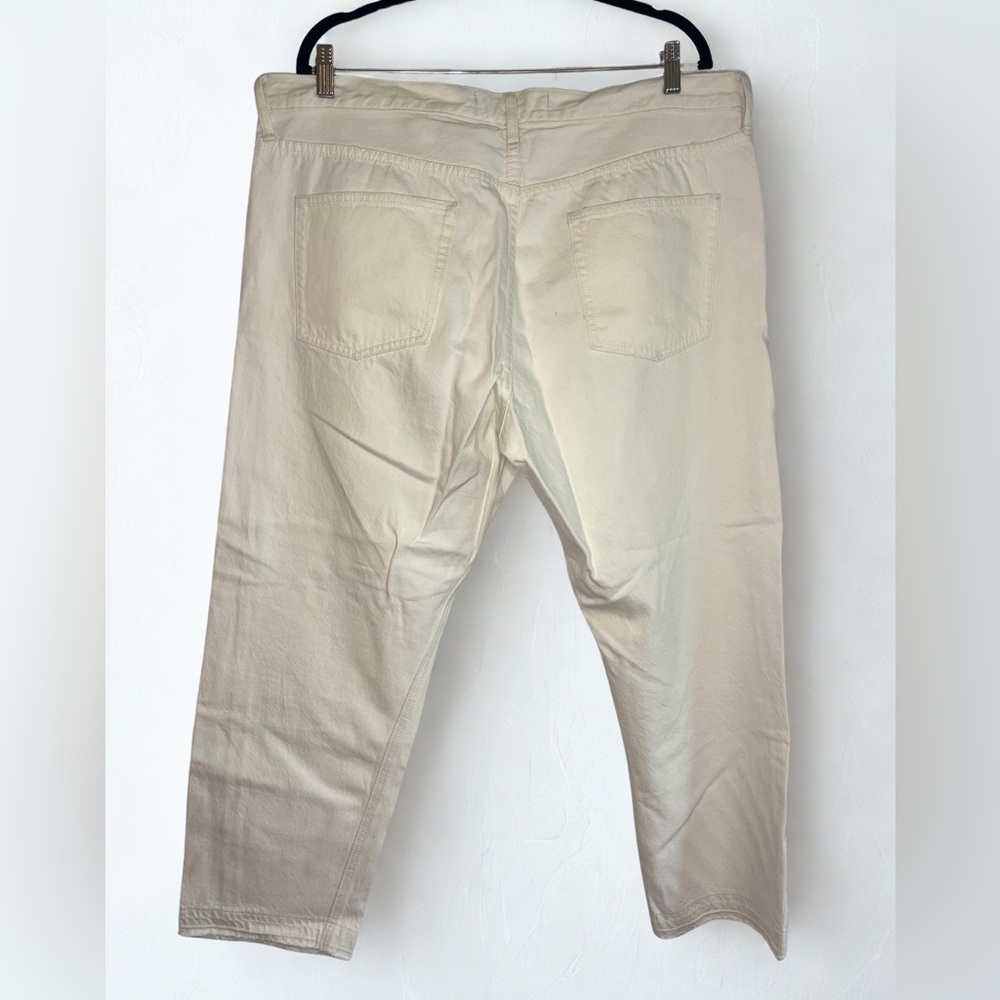 NWT GAP Bone White Vintage Straight Denim Jean - Picture 3 of 6